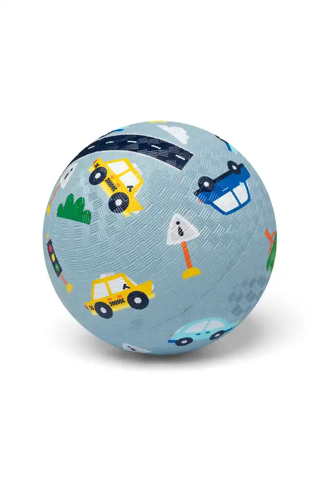 Little L - Speelbal | Auto's | 13 CM