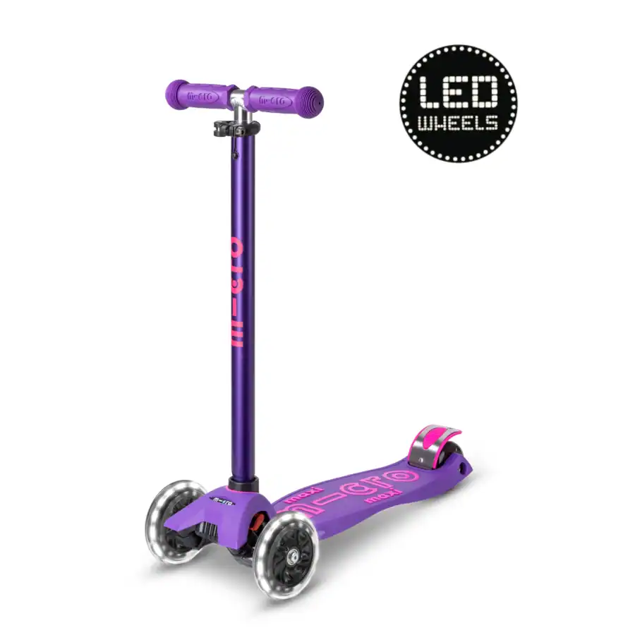 Micro Step - Maxi | Deluxe LED  | Paars