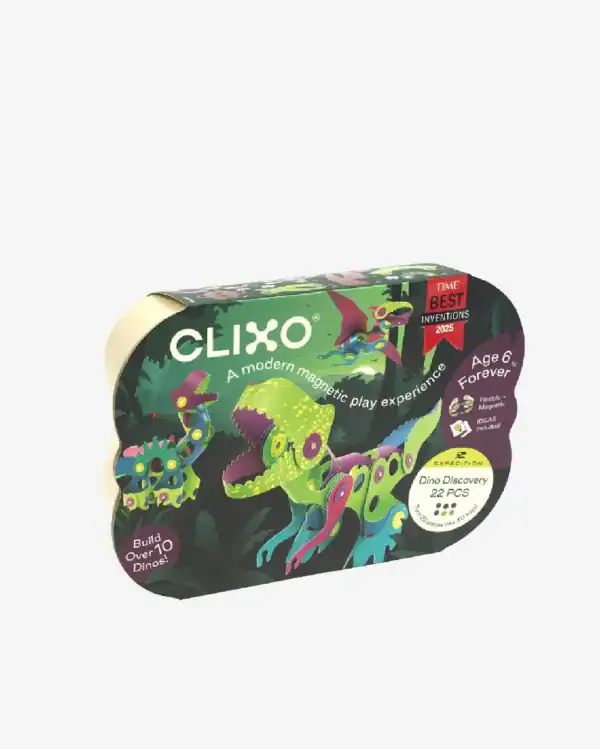 Clixo - Dino Discovery Pack | 22 Stuks