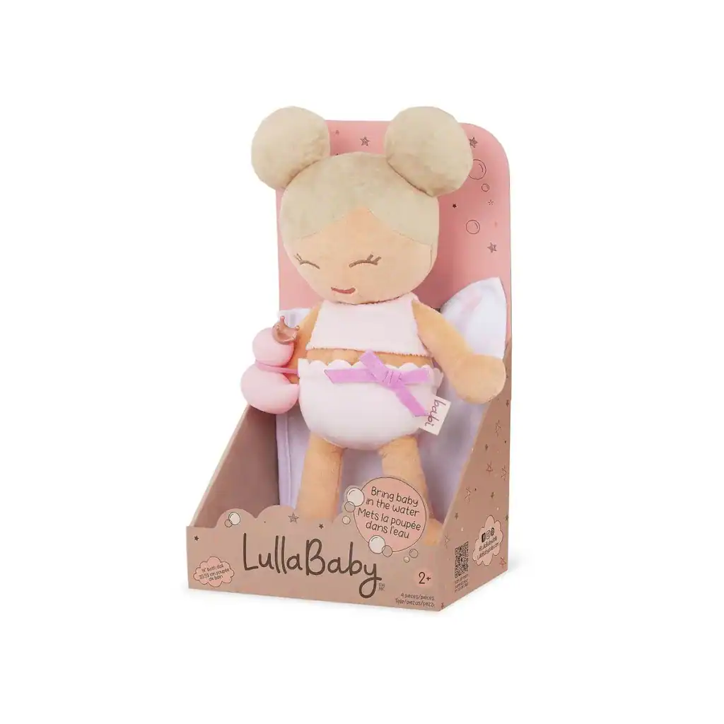 LullaBaby - Meisje Blond Haar | Badpop Groot