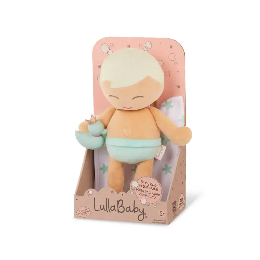 LullaBaby - Jongen Blond Haar | Badpop Groot