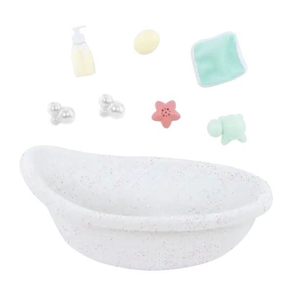 LullaBaby poppenbadje met accessoires
