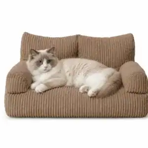 shappy pet sofa chocolate