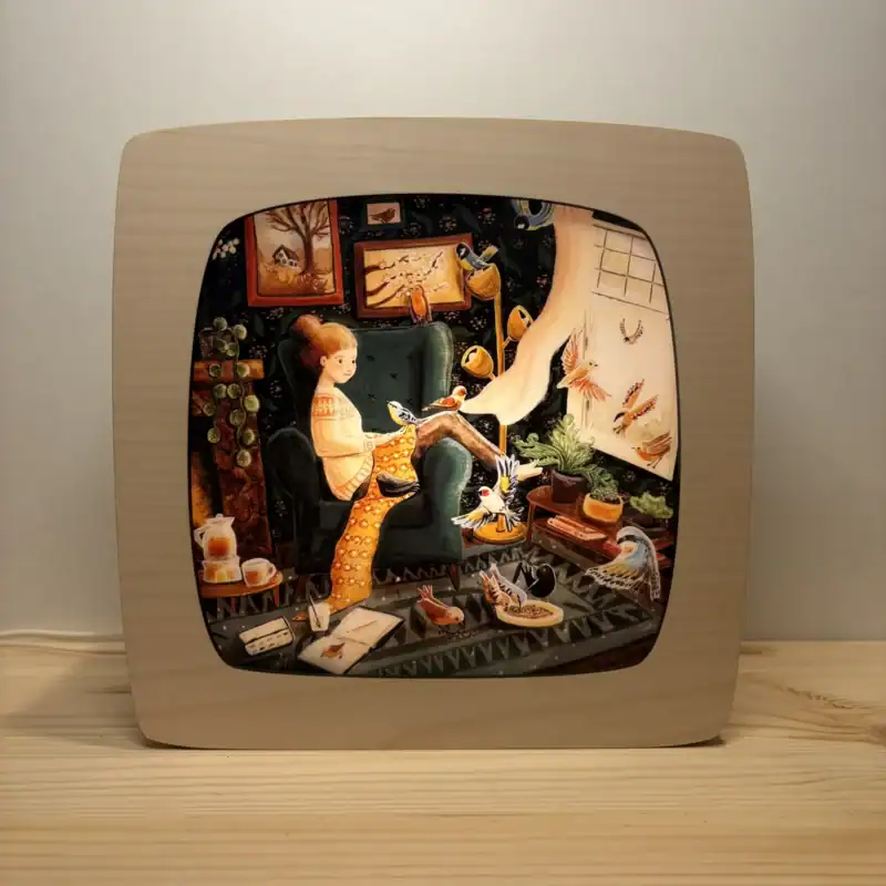 Toverplaat Toverlamp - Birds | Esther Bennink