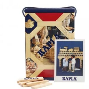 KAPLA 200 Box met 200 naturel houten plankjes en instructieboekje
