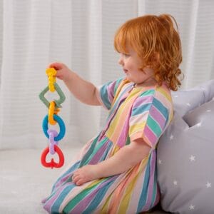 Tickit Pop Loops regenboog set met zes sensorische lussen