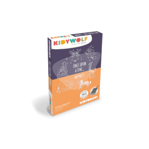 Kidywolf KIDYDRAW Mini refill Er was eens en Dieren met 60 kaarten