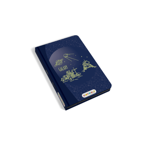 Kidywolf KIDYDRAW Mini Galaxy tekentablet met ruimte-illustraties