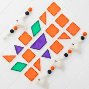 Creatief Halloweenspel met de limited edition Connetix Pumpkin Pack