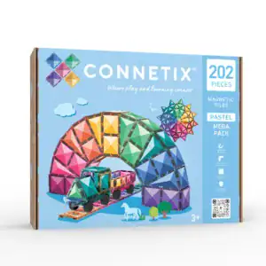 Connetix Pastel Mega Pack 202 magnetische tegels verpakking