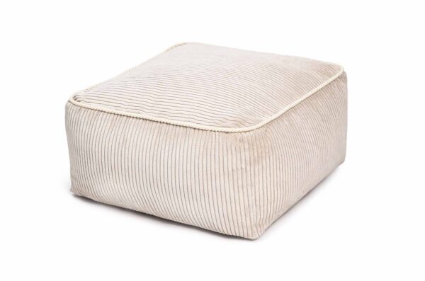Shappy – Kumo Ottoman Corduroy | Poef en Voetenbank 70 x 70 cm