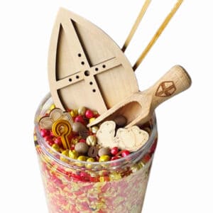SensoryFun PourAndPlay Sinterklaas sensorische speelset van 1250 ml