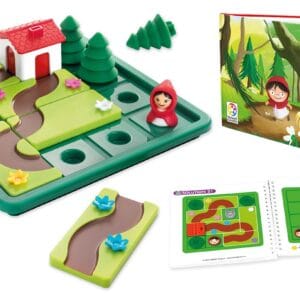SmartGames Roodkapje Deluxe met spelbord, wegstukken, prentenboek en opdrachtenboekje