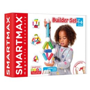 Verpakking van SmartMax Builder Set met 20 magnetische bouwonderdelen