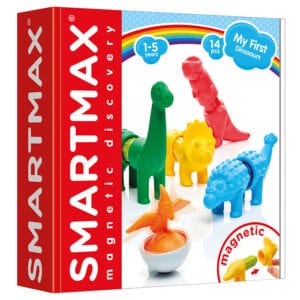 Verpakking van SmartMax My First Dinosaurs met 14 onderdelen