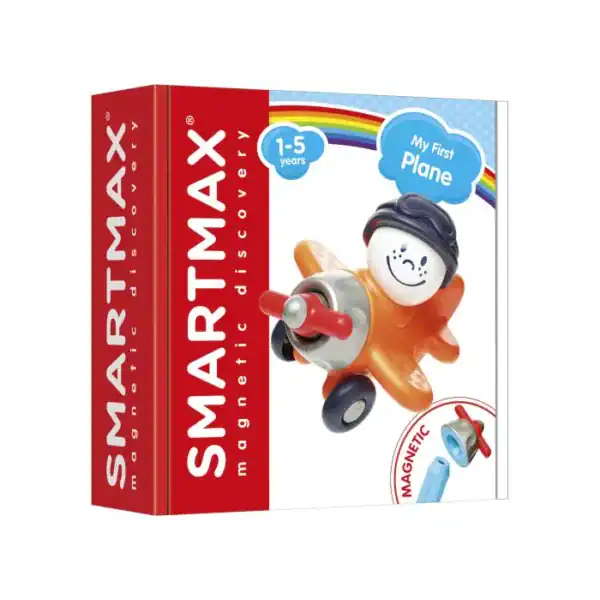 Verpakking van SmartMax My First Plane magnetisch vliegtuig voor kinderen van 1 tot 5 jaar