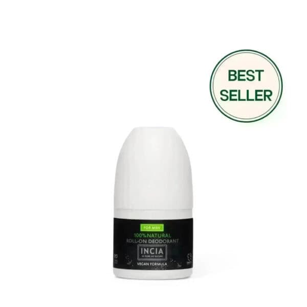 INCIA natuurlijke deodorant voor mannen roll-on 50 ml