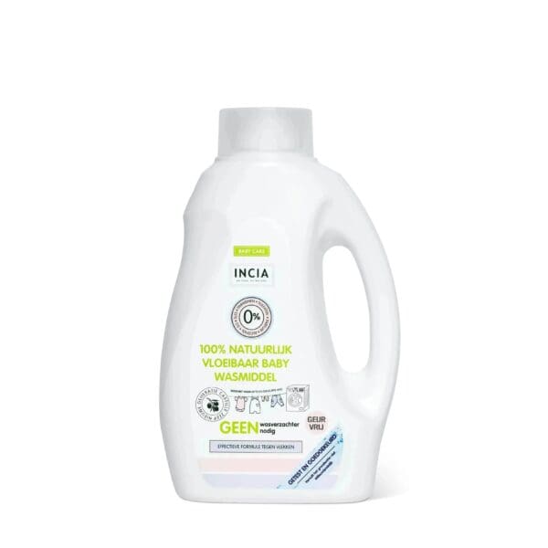 INCIA geurvrij vloeibaar wasmiddel 750 ml